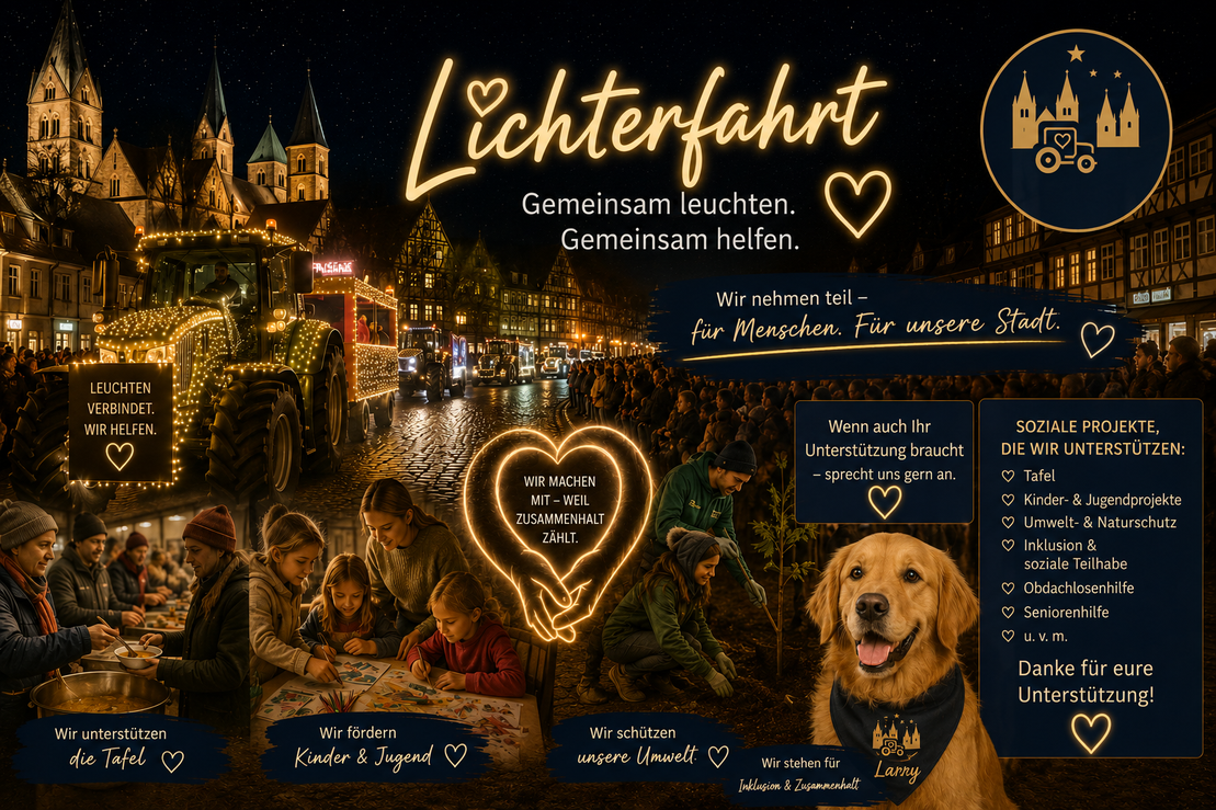 Country-Community feiert gemeinsam vor einer Bühne